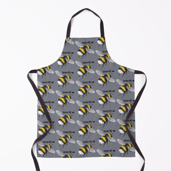 Item preview, Solitary BEE-ing! (On Grey) designed and sold by PawsitiveMum.