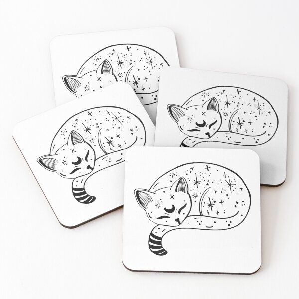 Item preview, Cosmic Cat (White) designed and sold by JStuartArt.
