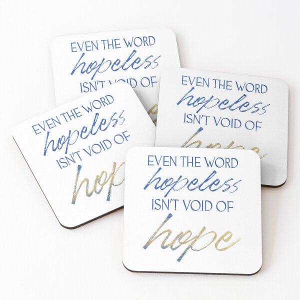 Item preview, Trollhunters-Inspired "Even The Word Hopeless" designed and sold by mulberrydragon.