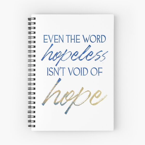 Item preview, Trollhunters-Inspired "Even The Word Hopeless" designed and sold by mulberrydragon.