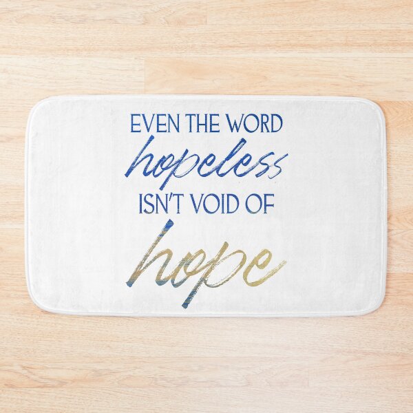 Item preview, Trollhunters-Inspired "Even The Word Hopeless" designed and sold by mulberrydragon.