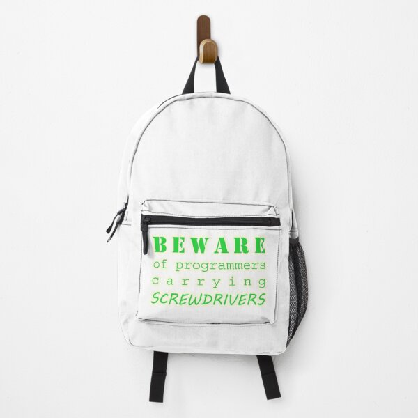 Item preview, Beware of programmers carrying screwdrivers designed and sold by TimeLady's Closet.