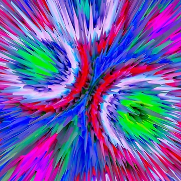 Artwork thumbnail, Color Explosion Pattern by bradm50