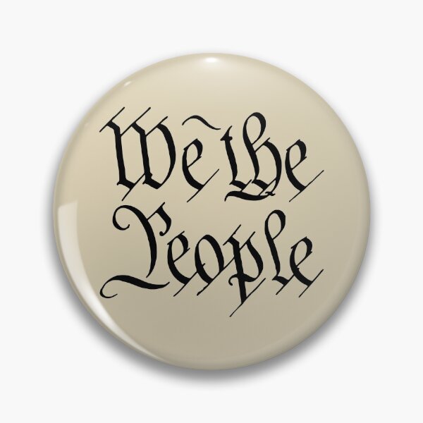 Item preview, The People (We The People/Constitution of the United States preamble) designed and sold by franklinprintco.