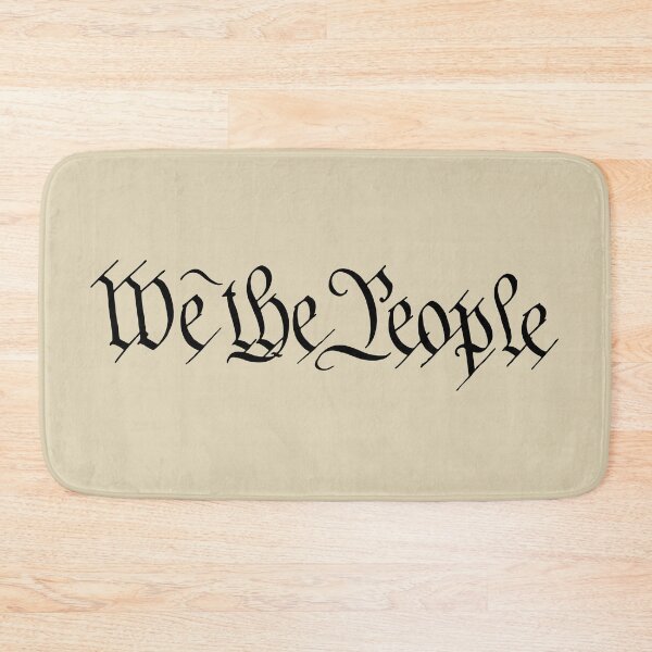 Item preview, The People (We The People/Constitution of the United States preamble) designed and sold by franklinprintco.