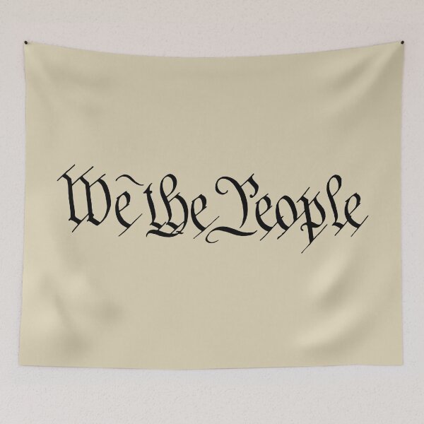 Item preview, The People (We The People/Constitution of the United States preamble) designed and sold by franklinprintco.