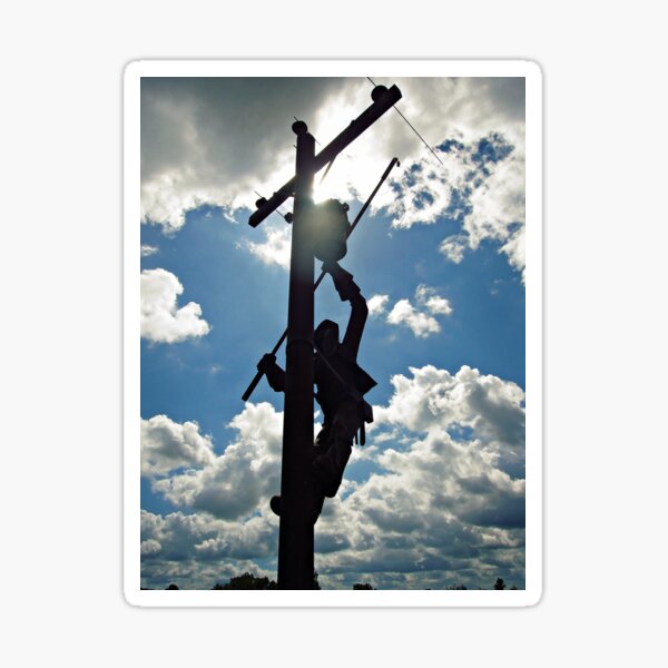 Item preview, Rusty the Lineman designed and sold by Frankie Cat Photography.