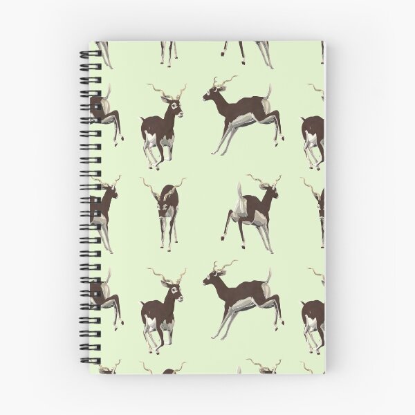 Item preview, Blackbuck Antelope on a green background designed and sold by Kay Patterson.