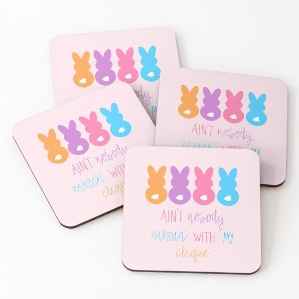 Item preview, "Ain't Nobody Messin' With My Clique" Peeps designed and sold by hgiraldi.