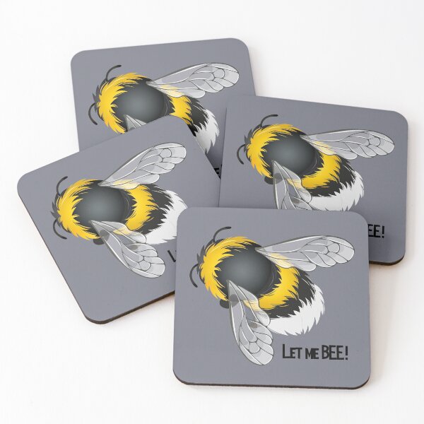 Item preview, Let Me BEE! (On Grey) designed and sold by PawsitiveMum.