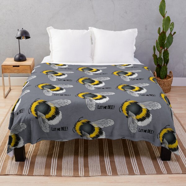 Item preview, Let Me BEE! (On Grey) designed and sold by PawsitiveMum.