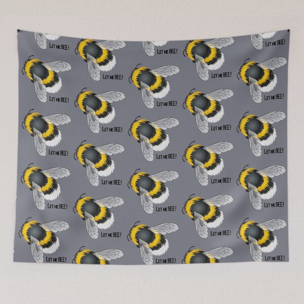 Item preview, Let Me BEE! (On Grey) designed and sold by PawsitiveMum.
