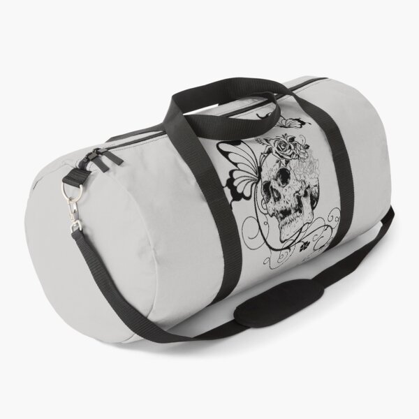 Item preview,   Skull with Flowers and Butterflies designed and sold by Gothic Fantasy.