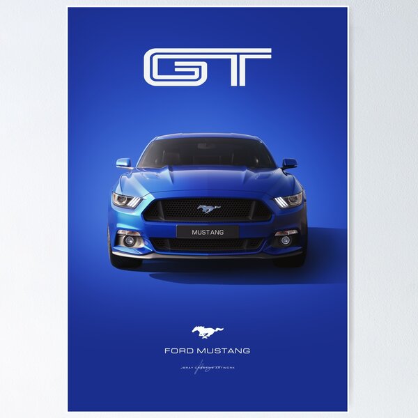 Item preview, Ford Mustang GT Deep Impact Blue designed and sold by The Motor Gallery.