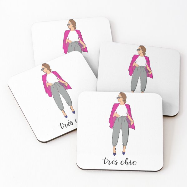 Artikelvorschau, Chic Fashion Girl Illustration - sie so schick entworfen und verkauft von FabCreative.