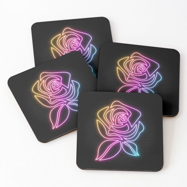Item preview, Vaporwave Retro Neon Flower Icon designed and sold by dylanxh.
