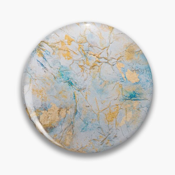 Item preview, Golden Leaves - Luxury Gold Foils and Turquoise Abstract Artwork  designed and sold by Ilana Khoshsima.