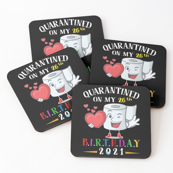 Item preview, Quarantined Birthday 2021:  Happy 26th Birthday designed and sold by remonss.