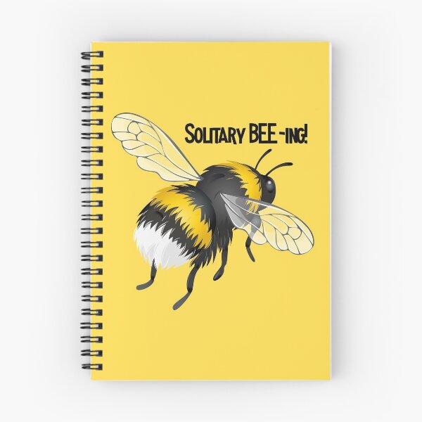 Item preview, Solitary BEE-ing! (On Yellow) designed and sold by PawsitiveMum.
