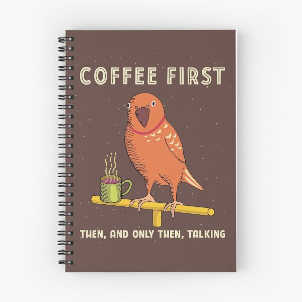 Item preview, Coffee-loving bird designed and sold by DCamille.