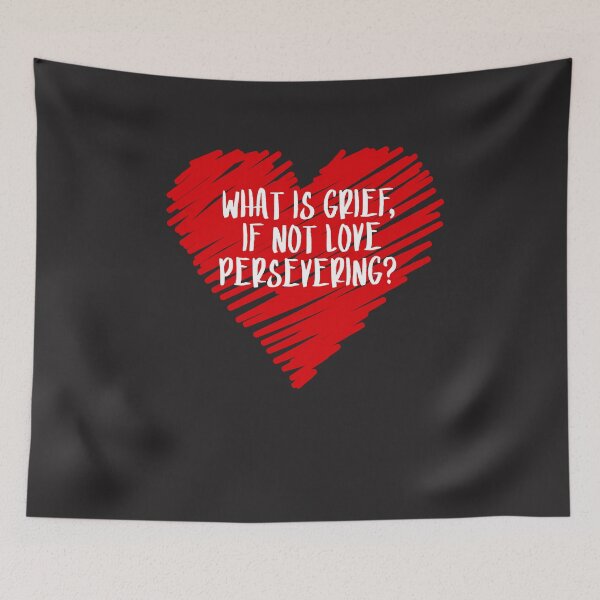 Item preview, What Is Grief If Not Love Persevering Loss Quote Wanda Meme designed and sold by gkao.
