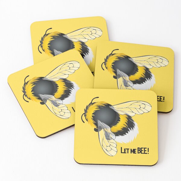 Item preview, Let Me BEE! (On Yellow) designed and sold by PawsitiveMum.