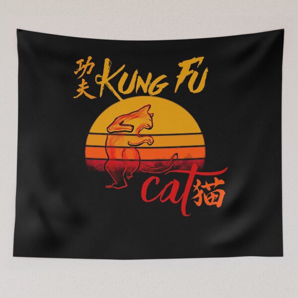 Item preview, Kung fu Cat v2 designed and sold by AW2 Designs.