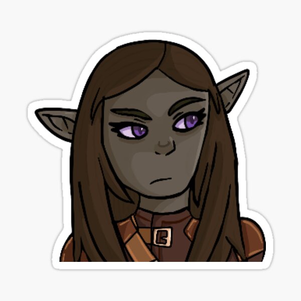karliah - walk with the shadows Sticker