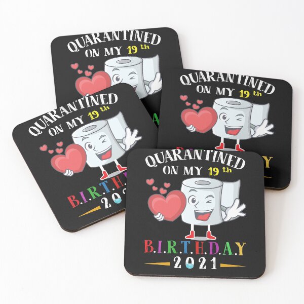 Item preview,  Quarantined Birthday 2021:Happy 19th Birthday designed and sold by remonss.