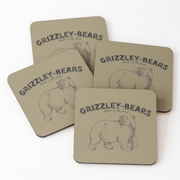 Item preview, Grizzley bears designed and sold by Mrchaje.