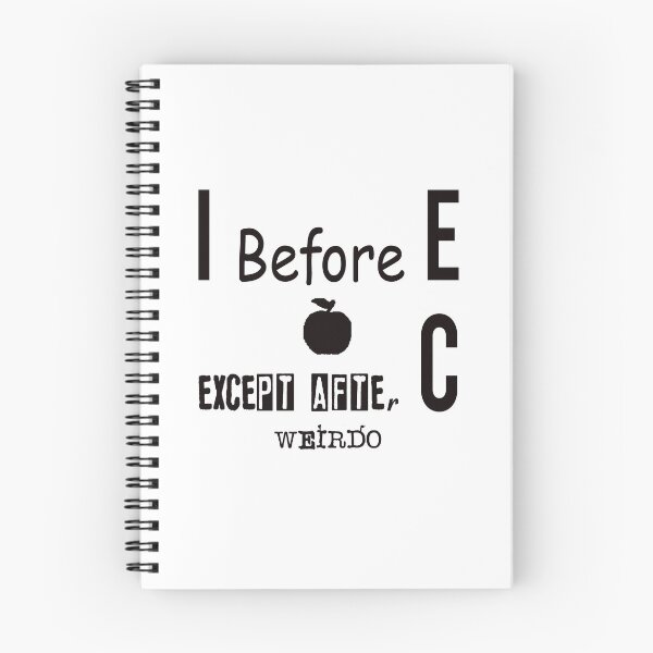 Item preview, I Before E except After C, English Grammar Gift , Colorful , English Teacher designed and sold by BestDes.