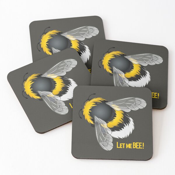 Item preview, Let Me BEE! (On Dk. Yellow) designed and sold by PawsitiveMum.