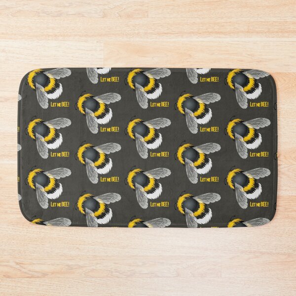 Item preview, Let Me BEE! (On Dk. Yellow) designed and sold by PawsitiveMum.