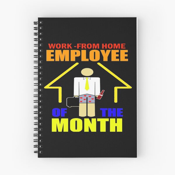 Item preview, Back To Back Work From Home Employee Of The Month designed and sold by JOE4SHOP.