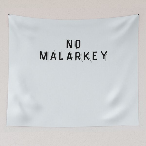 Item preview, no malarkey designed and sold by walidsam07.