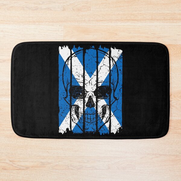 Item preview, Scottish flag with skull designed and sold by Mila1946.