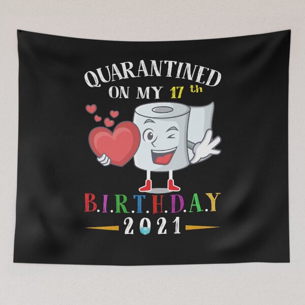 Item preview,  Quarantined Birthday 2021: Happy 17th Birthday designed and sold by remonss.