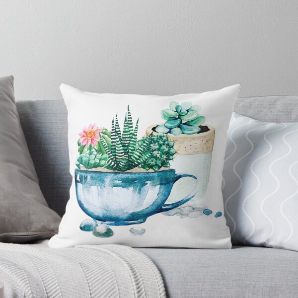 Item preview, Succulents designed and sold by ThrowPillows.