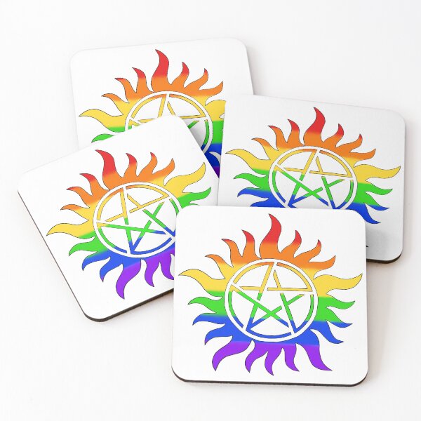 Item preview, Rainbow Anti Possession Symbol  designed and sold by KayWinchester92.