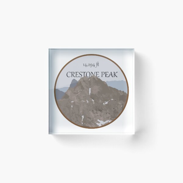 Item preview, Crestone Peak Illustration designed and sold by scrossdesigns.