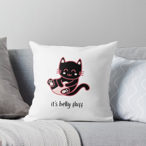 Item preview, Kitten Belly Fluff - Cute Fat Kitteh designed and sold by Purrfecta.