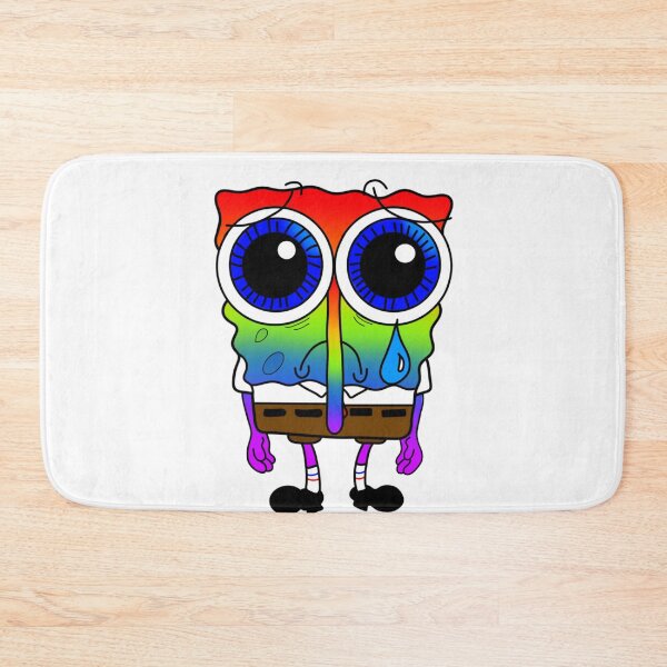 Item preview, Sad Sponge #2 (Rainbow Pride) designed and sold by AlaynaKae.