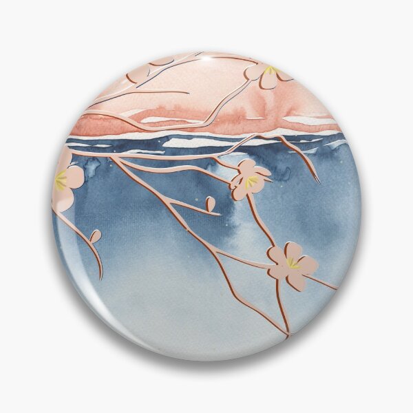 Item preview, Nude Cherry Blossoms by the Lake designed and sold by FringyGingy.