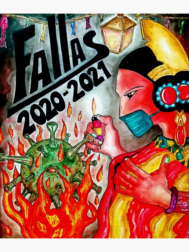 TXUS BIXQUERT: "Guerra Covid-19 - Fallas 2020-2021" de EZERT-SHOP