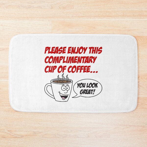 Item preview, Please Enjoy Complimentary Coffee designed and sold by jaycartoonist.