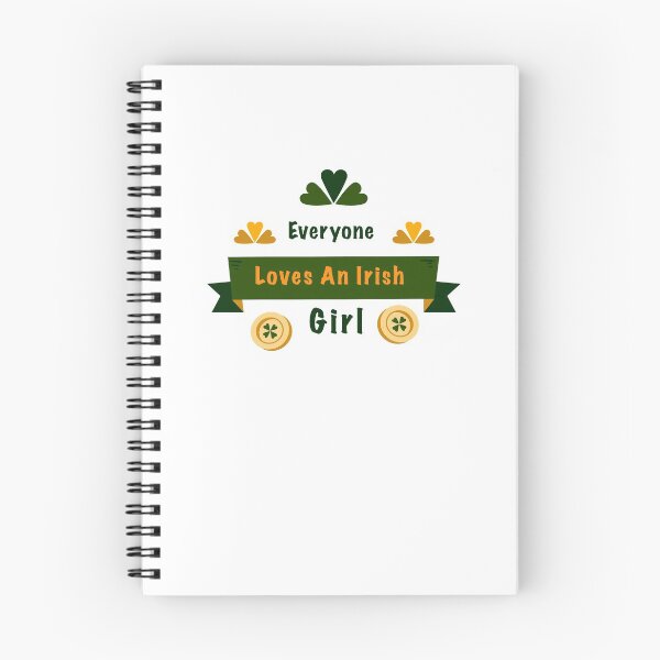 Item preview, Everyone Loves An Irish Girl | WOMENS ST PATRICKS DAY T-Shirt  designed and sold by Yobeli.