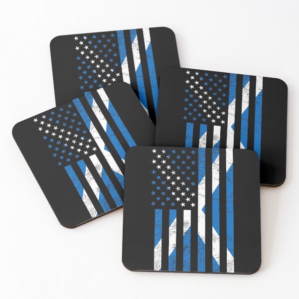 Item preview, Scottish American flag designed and sold by Mila1946.
