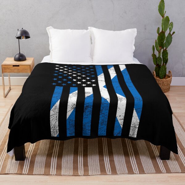 Item preview, Scottish American flag designed and sold by Mila1946.