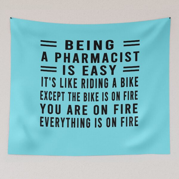 Item preview, Funny Being a pharmacist designed and sold by osamamohamad.