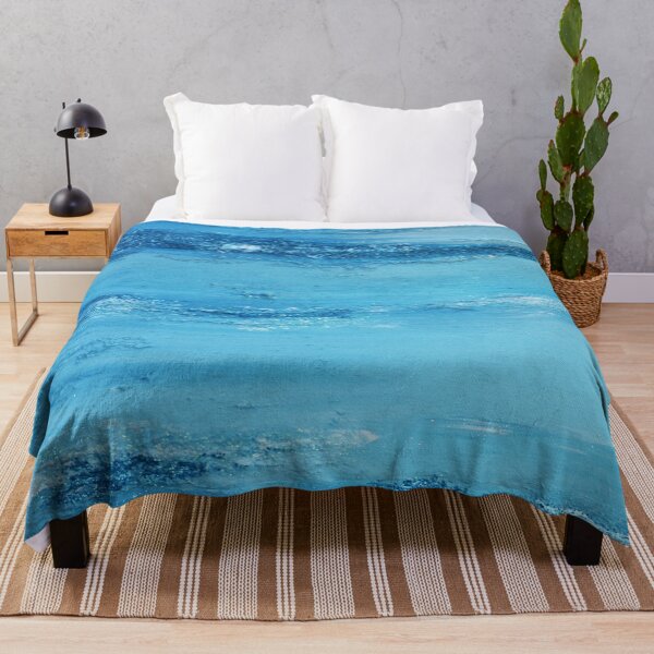 Item preview, Under the Sea - Ocean Blue Textured Art designed and sold by Ilana Khoshsima.